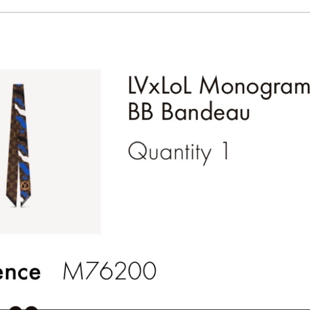 Louis Vuitton BB Bandeau